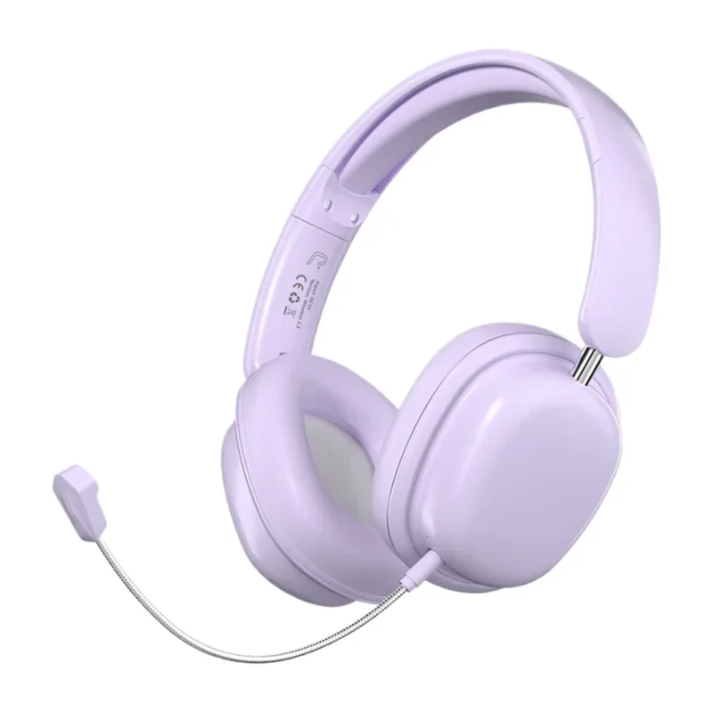 سماعة رأس بلوتوث محمولة من Sooyn Choice SY-T1 LZ-9 مع وظيفة الاتصال مع عمر بطارية لمدة 15 ساعة باللون الأبيض والأزرق والأسود والأرجواني والوردي