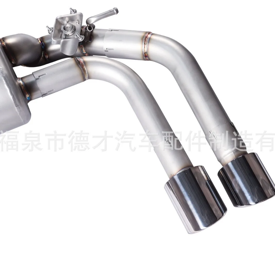 아우디 S3 2.0T 차량에 GFC 중간 및 테일 전자식 밸브 배기 사운드 시스템 업그레이드 및 개조 배기 파이프 장착에 적합합니다.