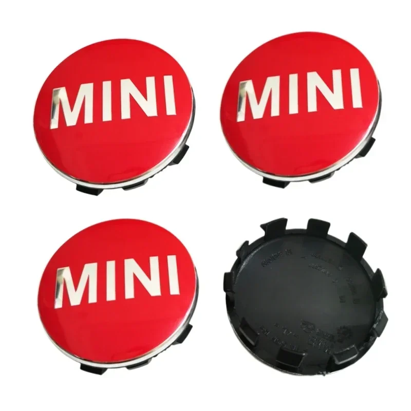 ل MINI Coopers JCW F54 F55 F56 F60 4 قطعة 56 مللي متر تصفيف السيارة عجلة مركز Hup قبعات غطاء إطار السيارات اكسسوارات الديكور الخارجي #4