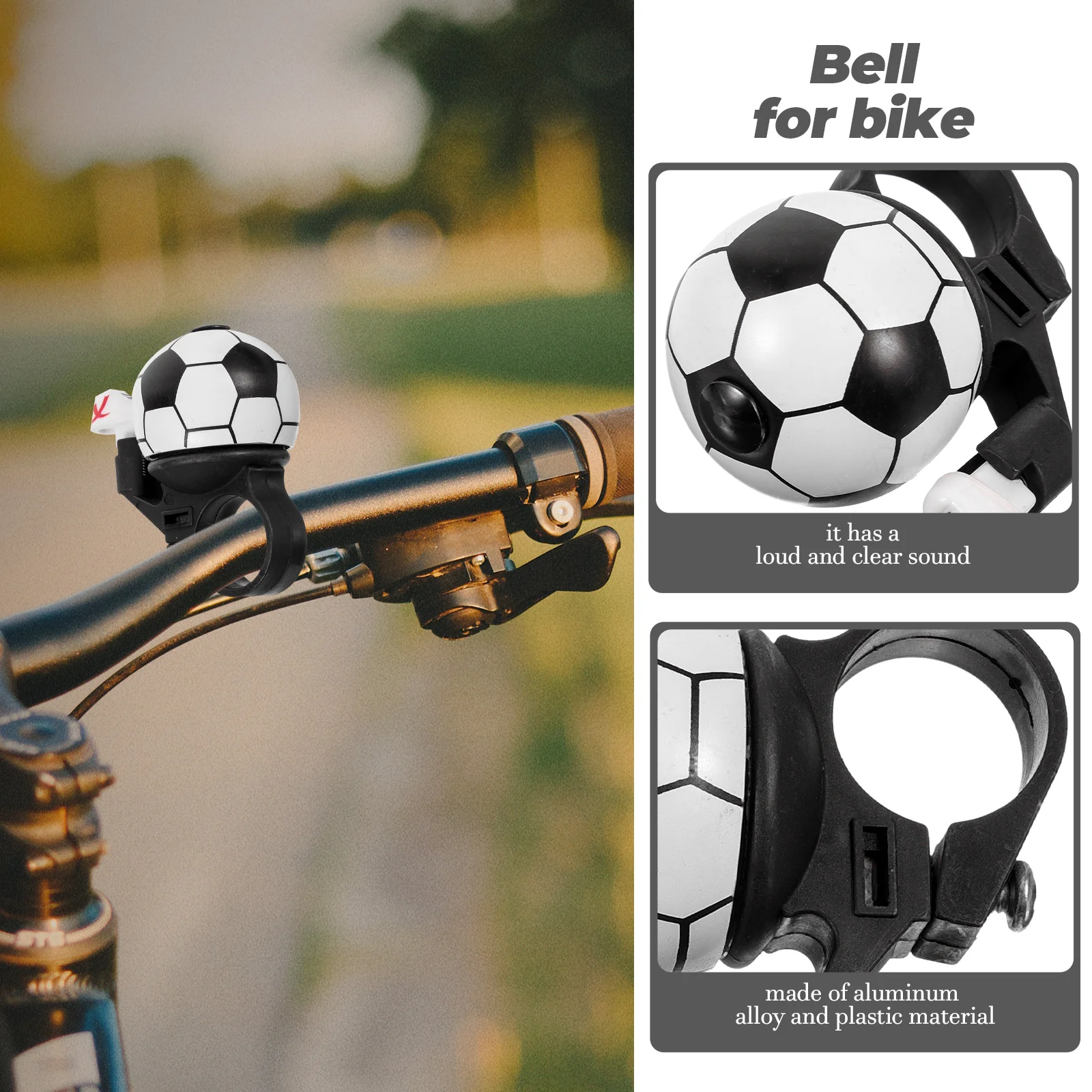 

Professional Bike Bell Portable Loud Mountain Road Cycling Bell Wear Resistant Outdoor Bicycles Accessory Bike Bells for Adults