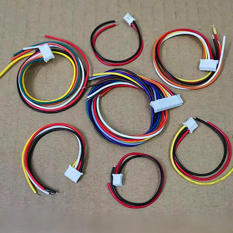 10PCS PH2.0 Filo elettronico PH Colorato Terminale di collegamento Filo 2/3/4/5/8P12P Single-end/Double-end Cavo di conduttore in rame puro