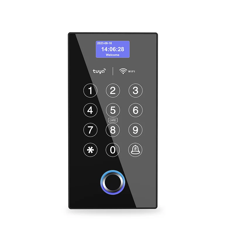 Tuya Software WIFI Door Access Control System Touch Keypad With Free SDK