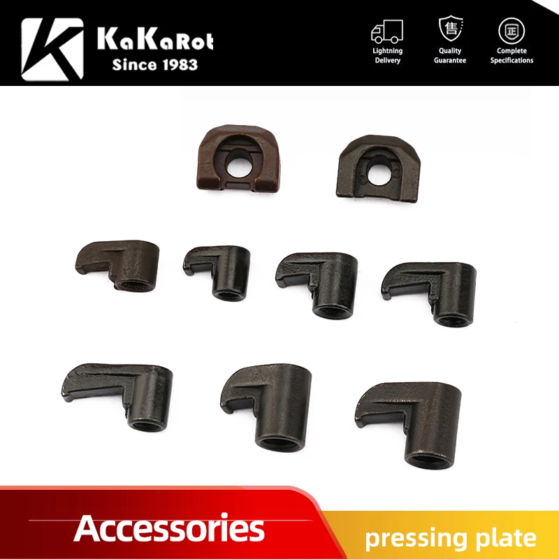 KaKarot 10PCS Turning Tool Clamp HL1511 HL1810 HL1814 HL1917 HL2114 HL2217 HL2414 WT-8 T-16 CNC  lathe pins Screw Arbor