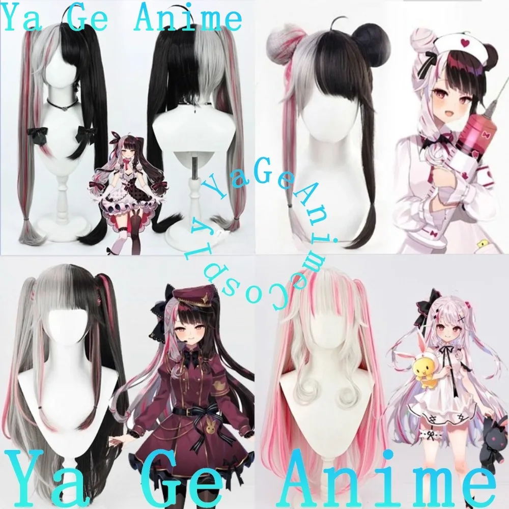 

VTuber Virtual Idol Cosplay Wig Yomi Rena Cosplay Wig Anime Games Halloween Carnival Party Synthetic Heat Resistant Hair