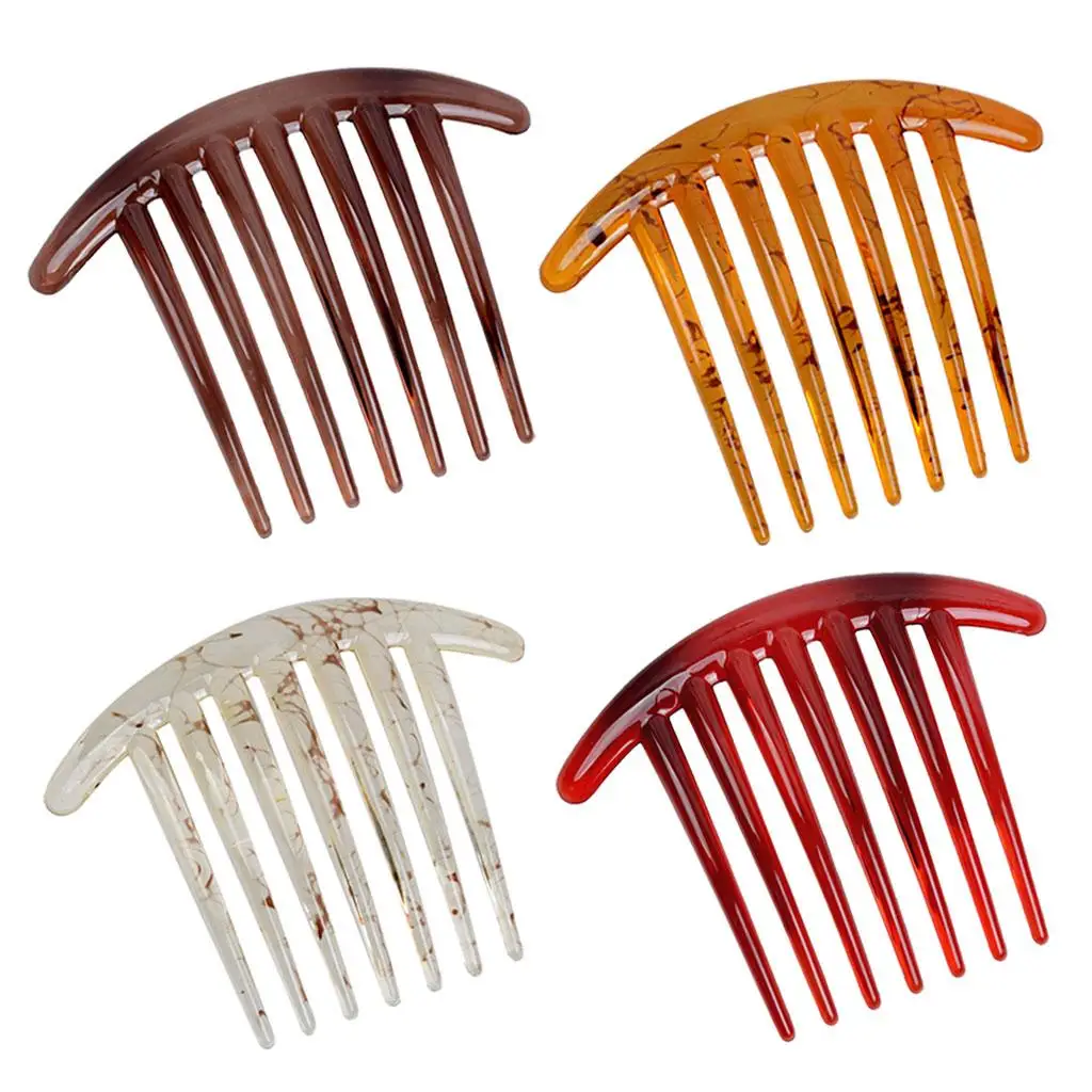 

4x Hair Forks Clips Hairpins Retro Hair Styling Accessory Hair Side Comb