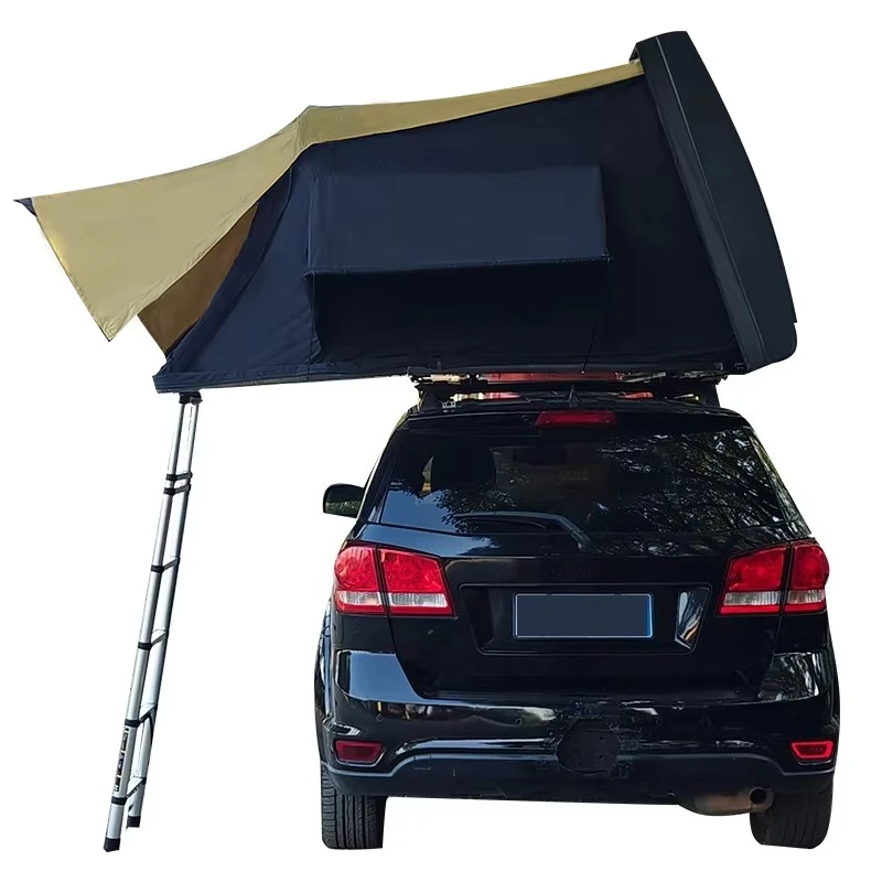 Automatic Quick-Opening SUV Roof Top Tent Modern Four Seasons Hard Shell Aluminum Double Layer One Bedroom Cotton Fabric