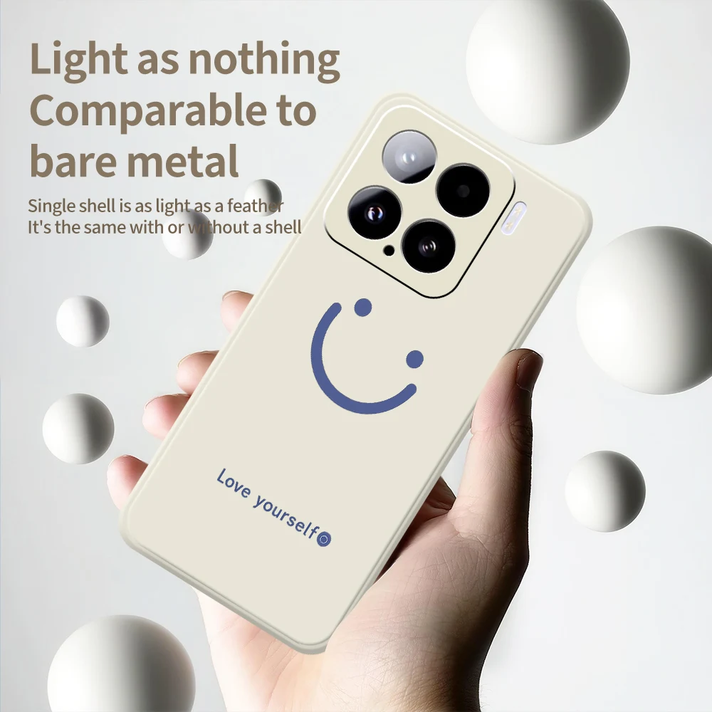 Netter Ausdruck für Xiaomi Mi 15 Ultra Mi 14T 13T 12T 11T Pro Abdeckung für Xiaomi Mi 13T Pro Mi 11T Pro Silikon Soft Protect Cases
