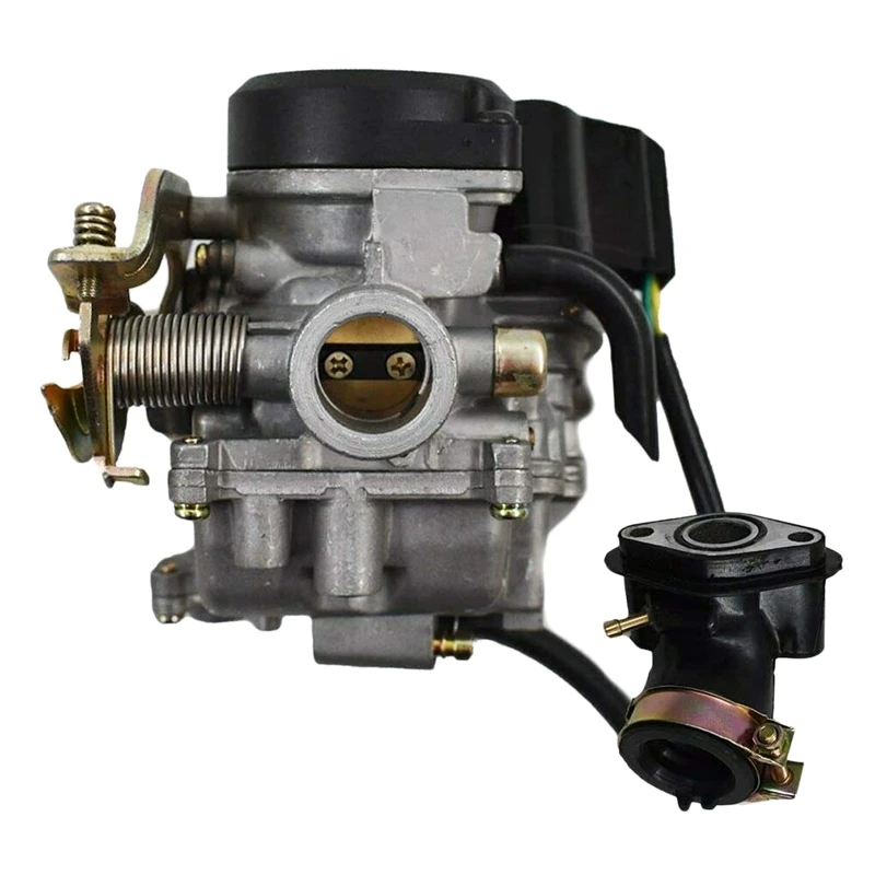 19MM Motorcycle Carburetor ATV Carburetor Suitable for ATV 4-Stroke 50CC 60Cc 80C GY6 139QMB