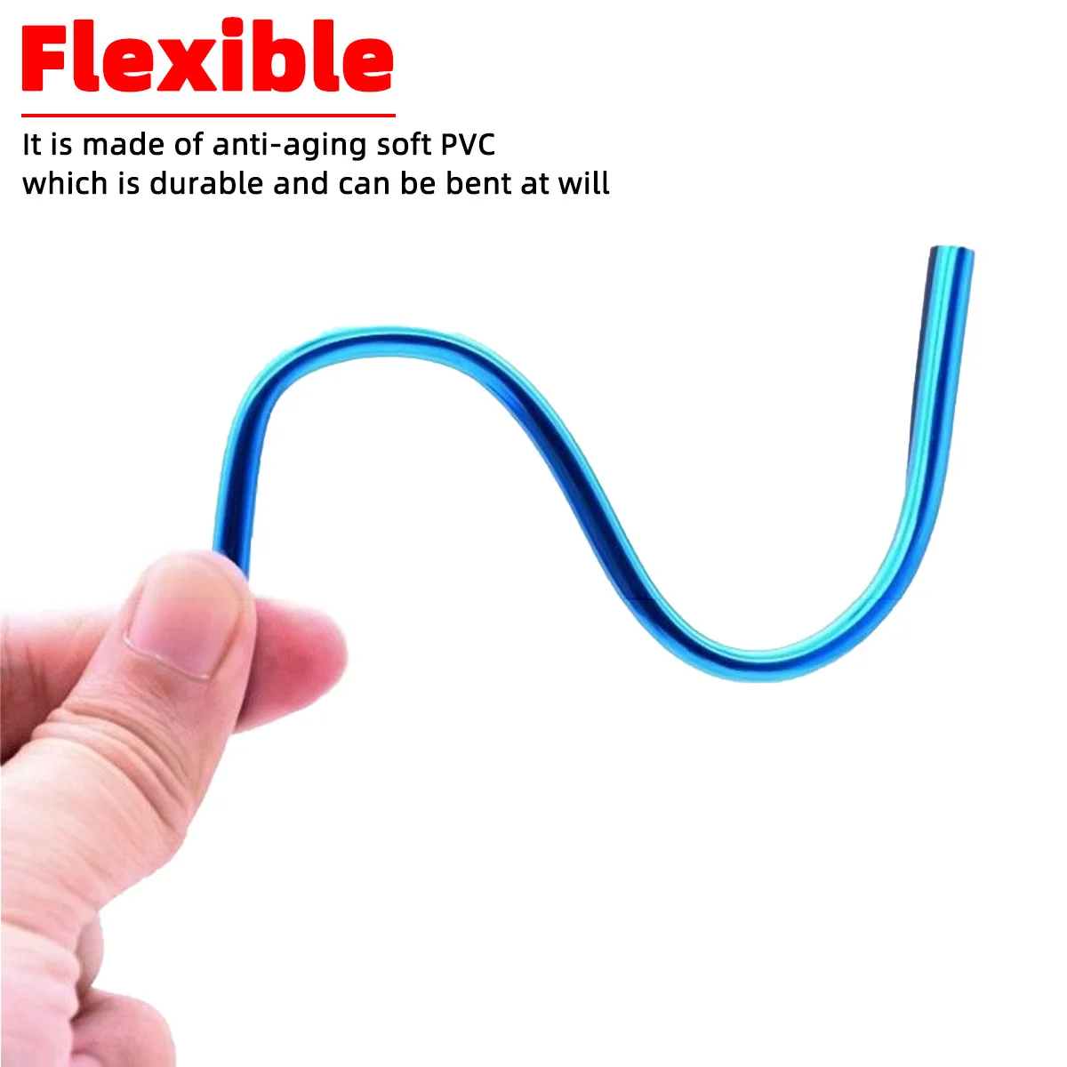 10 PCS of car air conditioning vent decorative strips that can be bent and cut Car vent decoration image 2