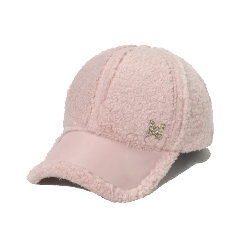 Baseball Cap Women Autumn Winter Lambswool Wam Hats For Man Snapback Hat Female Hip Hop Cap Gorras Bone Casquette Gorro Hats