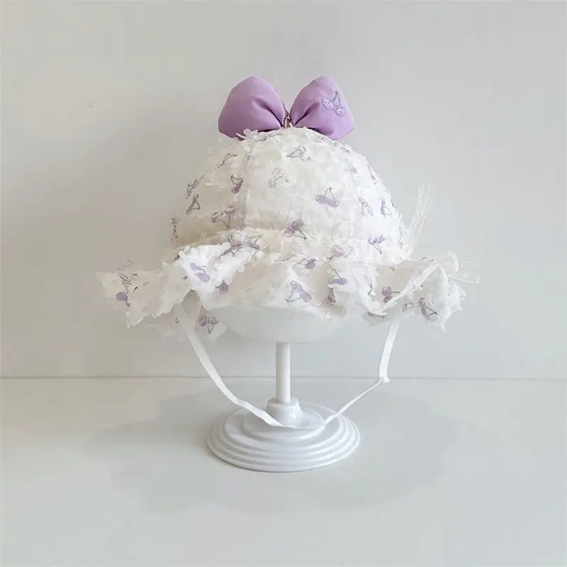 2025 أربعة مواسم البوليستر الكرتون قبعة بحافة صياد قبعة السفر في الهواء الطلق قبعة قبعة واقية من الشمس القبعات للبنين والبنات 11