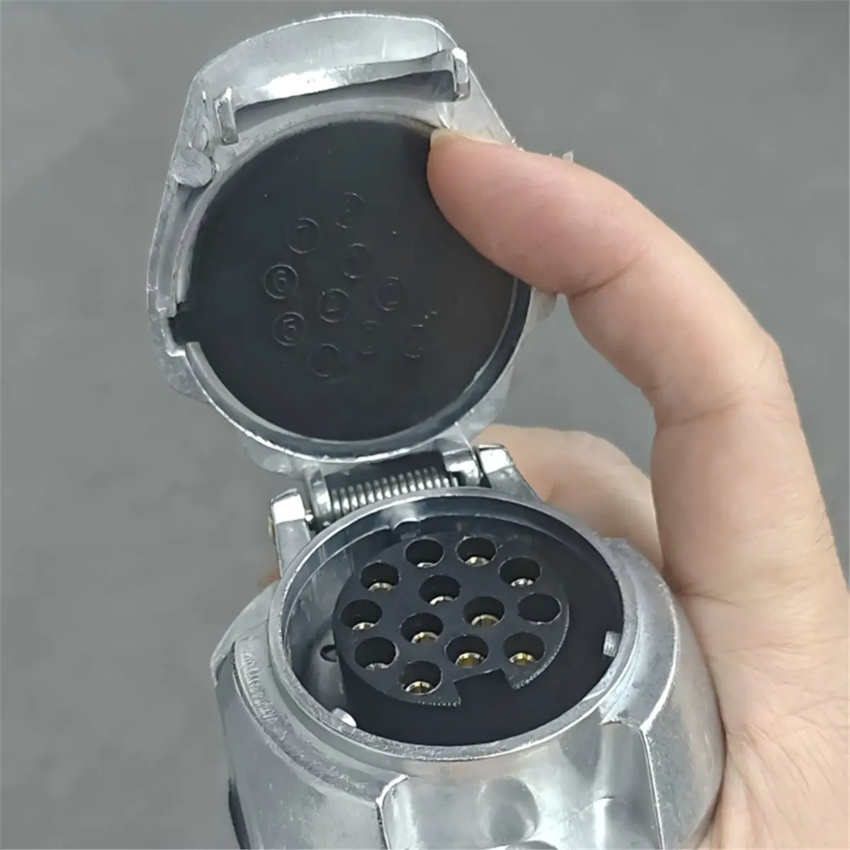 Compatible 13-Pin Trailer Socket Cable Kit Pre-Wired Vehicle Connector with 13 Poles Trailer Accessories - view 6
