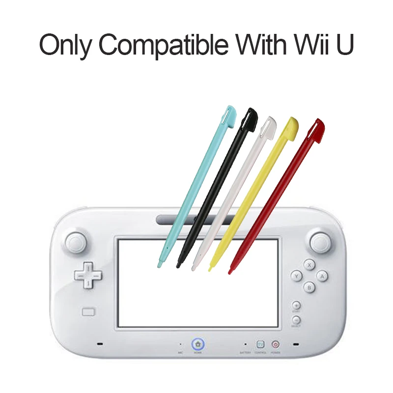 1PC Mobile Touchpen Touchscreen Pen Assistant Tool Slot Hard Plastic Touchpen Suitable For Wii U Game Console