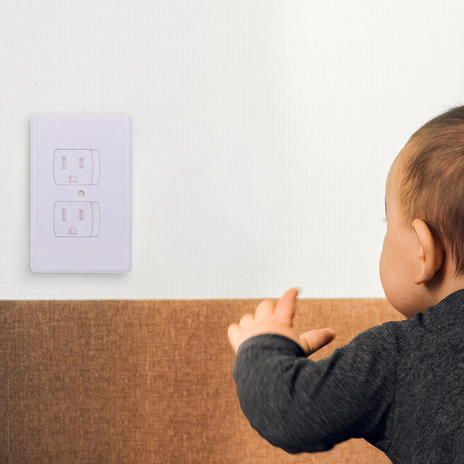 

4Pcs Protector Covers Safety Socket Plugs Secure Childproof Electrical Wall Outlet Cover for Household Use