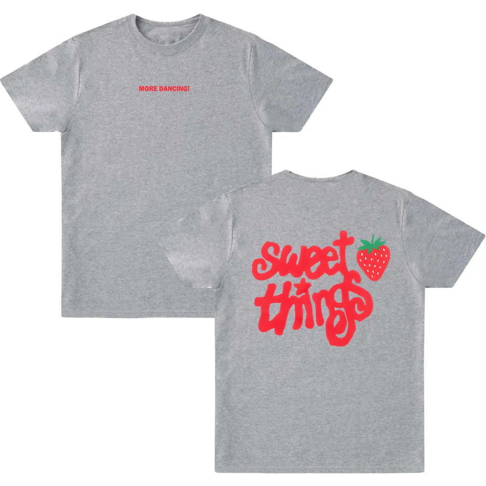 Olivia Dean Sweet Things T-shirt Moda Nuovo Merch Donna Uomo T-shirt in cotone Estate Casual Manica corta Tee Comfort Y2k Abbigliamento