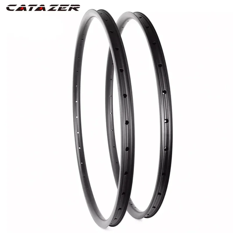 27.5er 29er MTB XC AM FR 35x25mm Asymmetric All Mountain Bike Tubeless Carbon Rim for Carbon XC AM DH Wheels