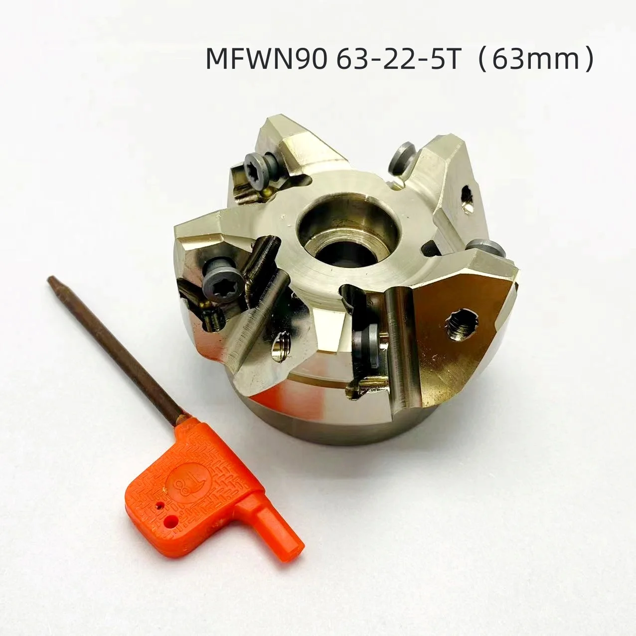 MFWN90 50mm 63mm 80mm 100mm MFWN Fast Feed Milling Cutter Double-sided used for WNMU08 Insert Face Milling Tool Holder CNC Lathe