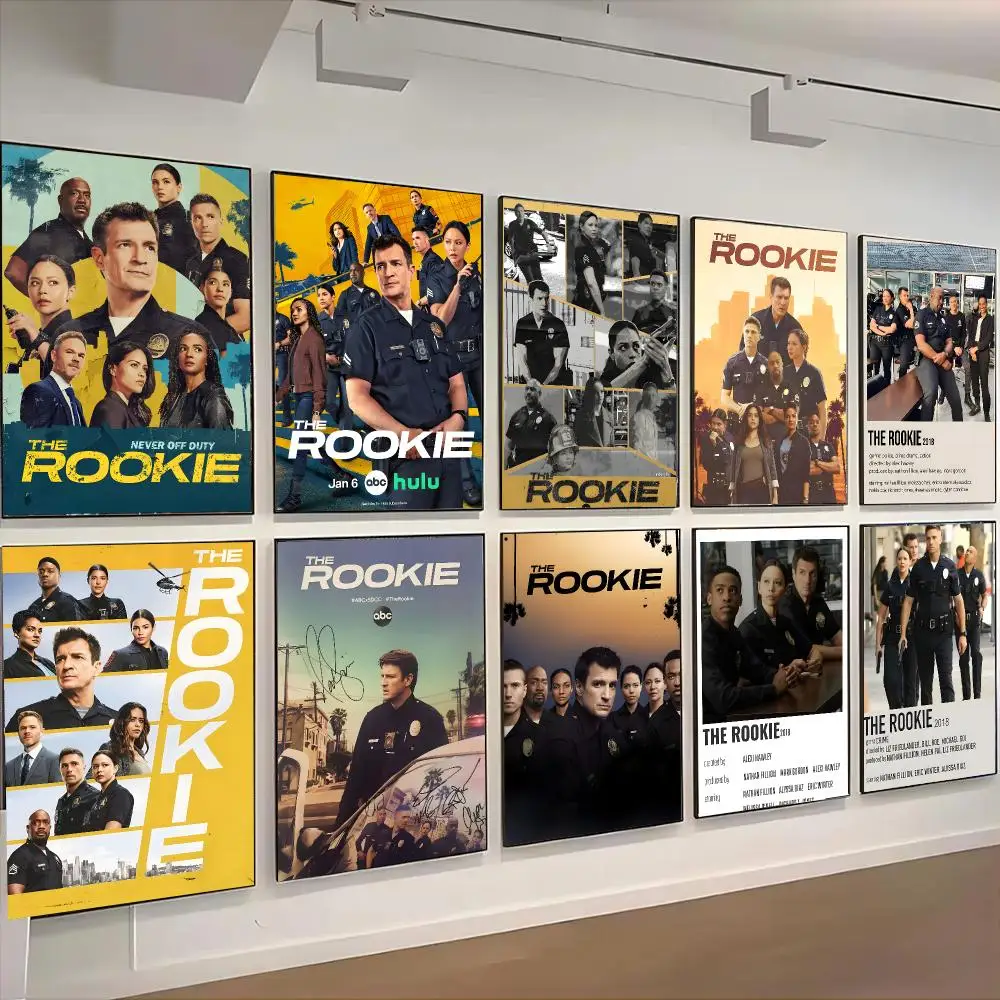 TV Play The R-Rookie Poster Living Room Bedroom Party Bar Decor Moisture-proof Art Wall Painting
