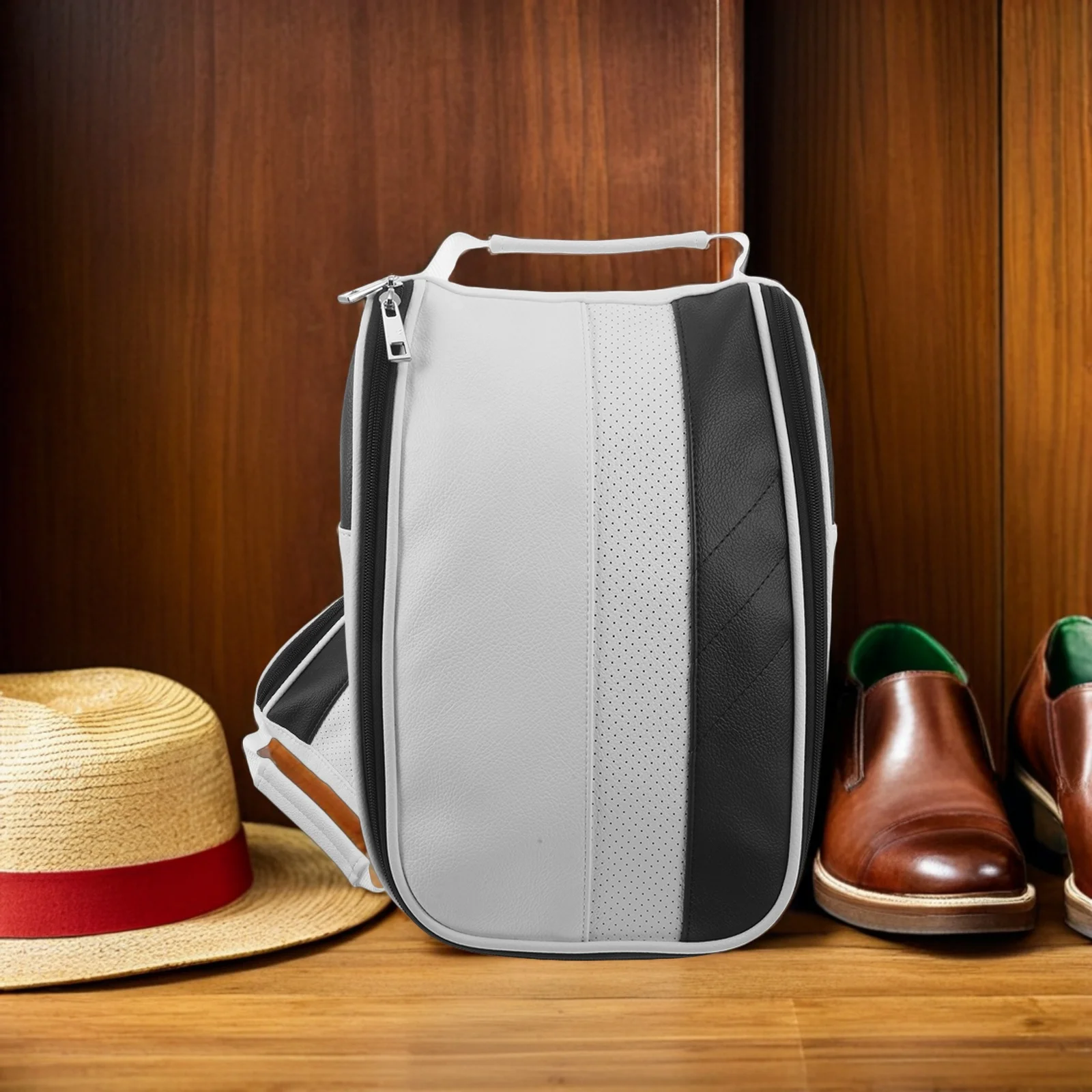 Golf Shoe Bag Waterproof Lightweight Portable for Men Women Breathable Travel Pouch for Golf Hiking Running Outdoor Sports