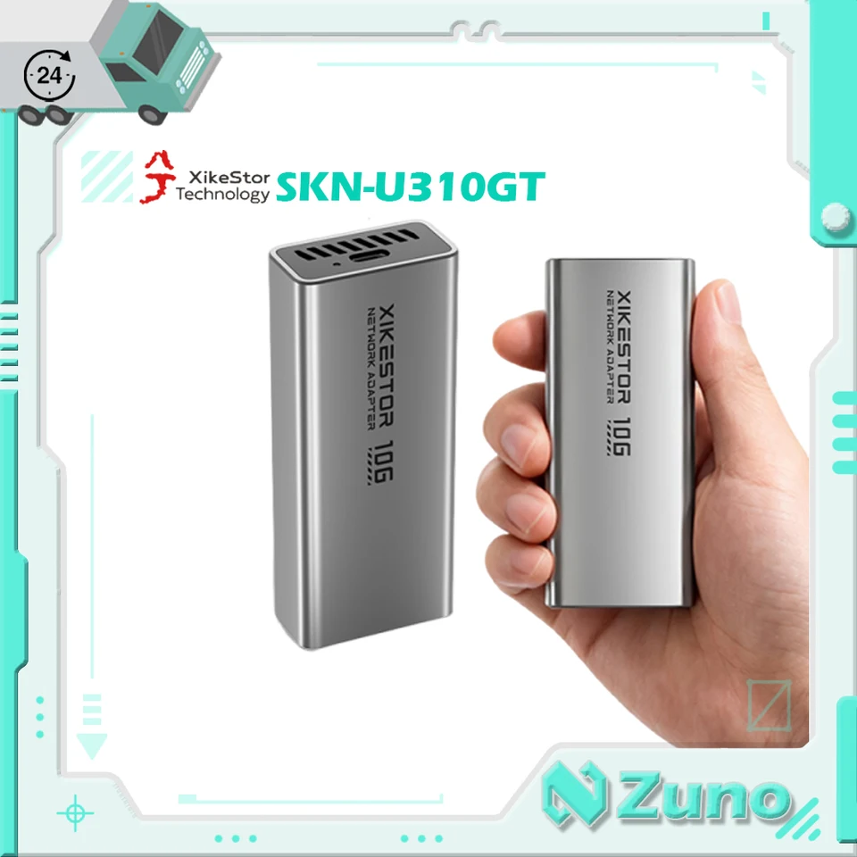Zuno Choice】XikeStor SKN-U310GT USB To 10G Network Adapter RJ45