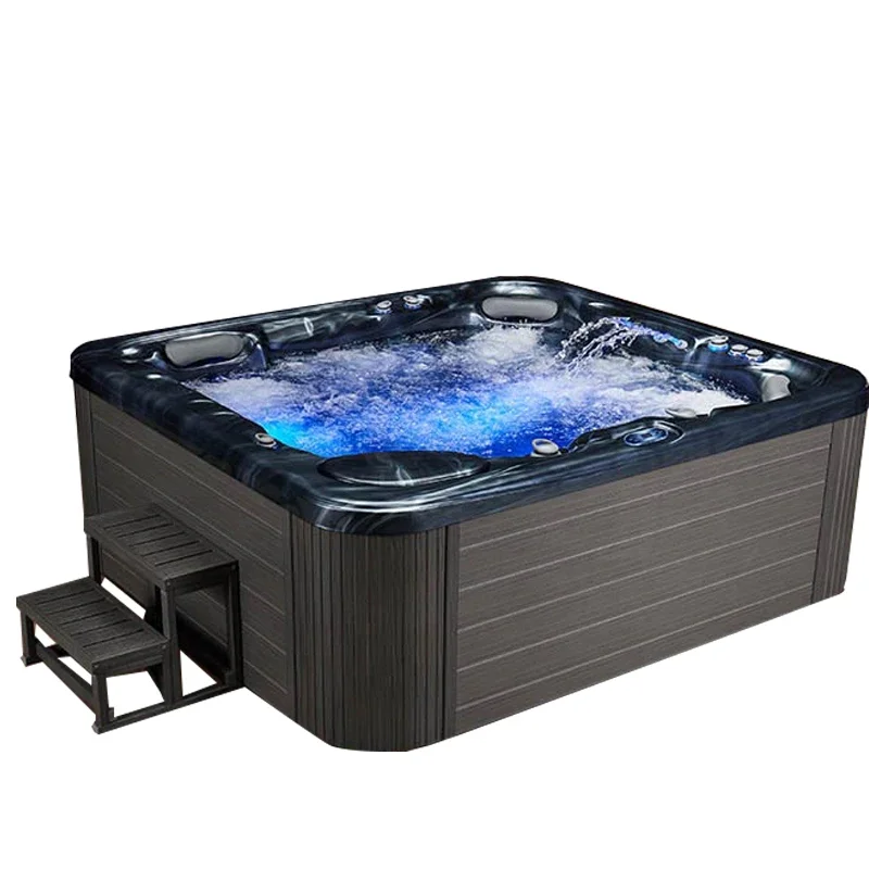 &c Balboa Controlled Hydromassage Outdoor Hot Tub Canadian Spa for Hotel Application Chinese Design