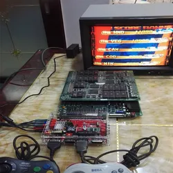 Supergun JAMMA CBOX Converter Board to Saturn DB15P Joypad Saturn Gamepad With SCART Output For Any JAMMA PCB Pandora IGS Board