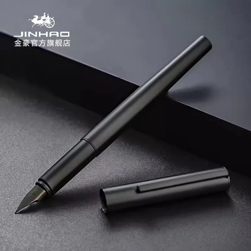 

Jinhao 35 All Metal Fountain Pen EF Superfine Nib Smooth Writing,Calligraphy Practice,Essential Business Office Use Stationery