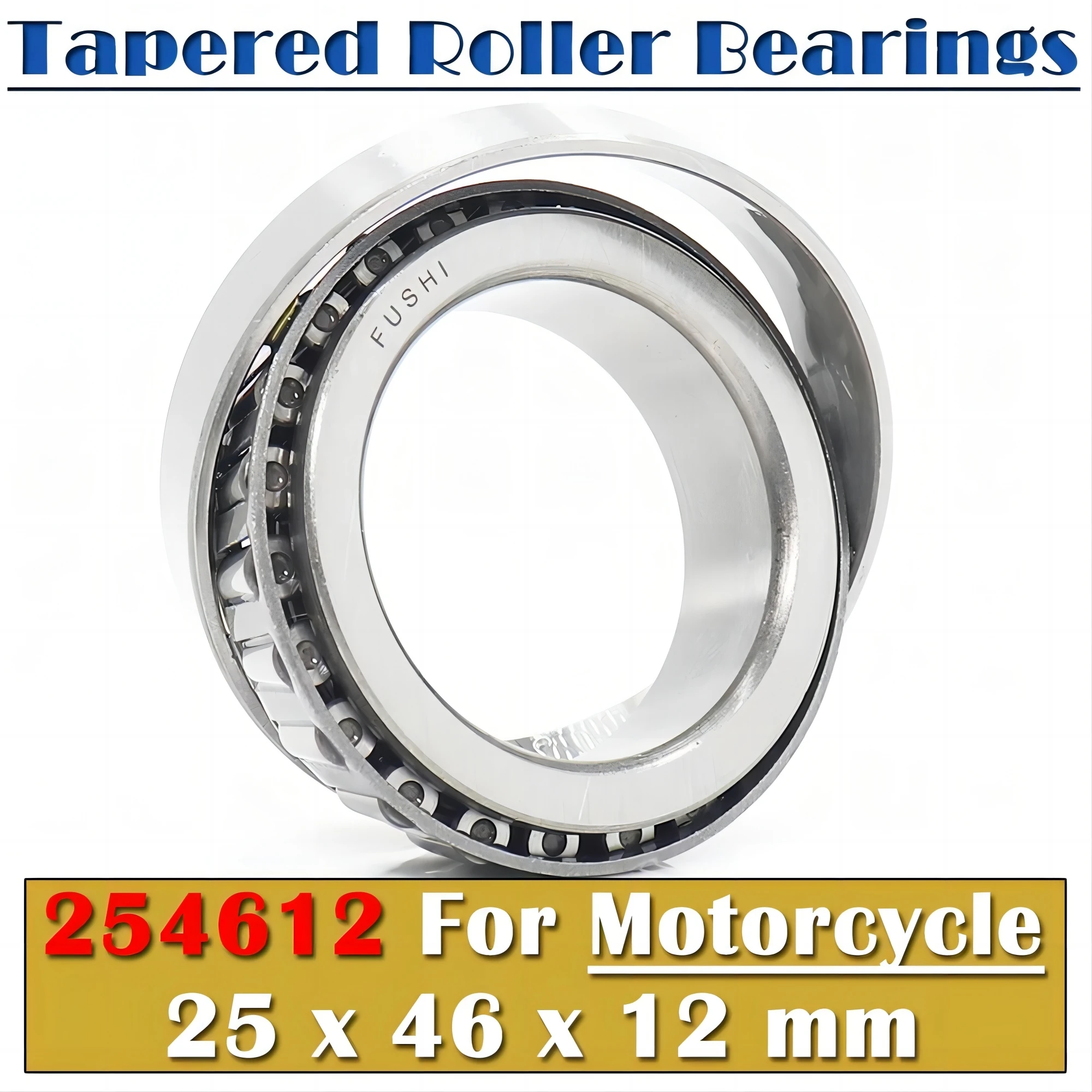 

254612 Подшипник рулевой головки 25*46*12 мм (1 шт.) Конические роликовые подшипники для мотоциклов