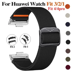 Nylon Strap For Huawei Watch Fit 3/4/4pro  Sports Band Men Women Sport Bracelet Watchband For Huawei Fit2/1 Correa Accessories