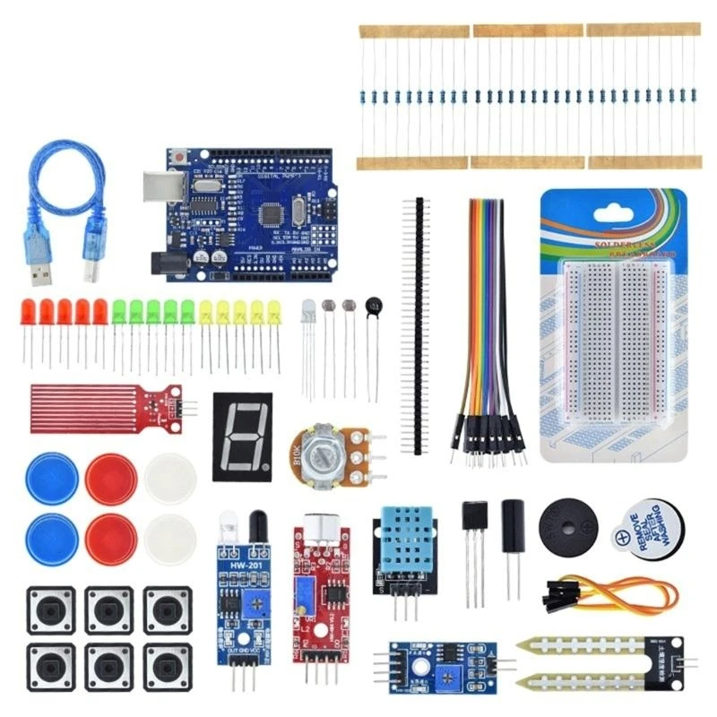 Starter Kit for UNO R3 Learning Suite with Retail Box Stepper Motor Learning Kit