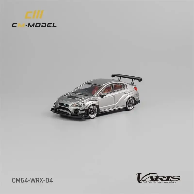 MODELLO CM 1:64 Varis Widebody 2.0 WRX Modello pressofuso in argento