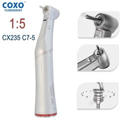COXO Dental Handpieces CX235C7 C7-5 Low Speed Contra Angle Handpiece With LED 1:5 Speed Increase Ratio Endodontics Instruments