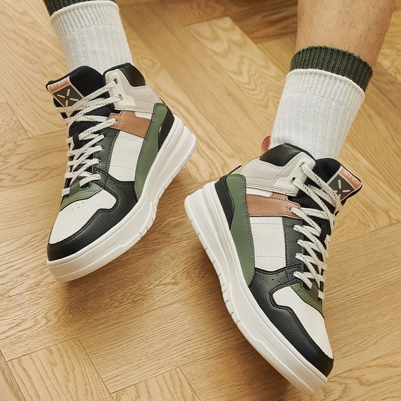 Xtep Skateboarding Shoes For Women 2023 Autumn Comfortable Skate Shoes Wear-Resistant Street Style Outdoor Shoes 977318310066