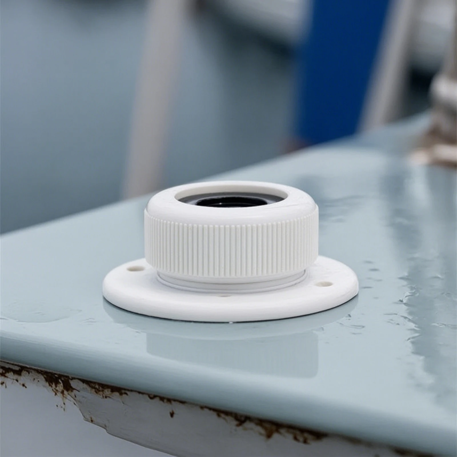 Marine Cable Grommet Panel-Mount Cable Protection Grommet Wire Routing Flange Slimline Compact for Boat Owners, Boats