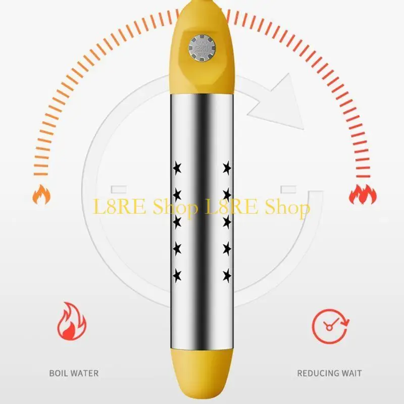 L8RE 2200W Floating Electric Water Heater Boiler Heating Portable Immersed Reheater