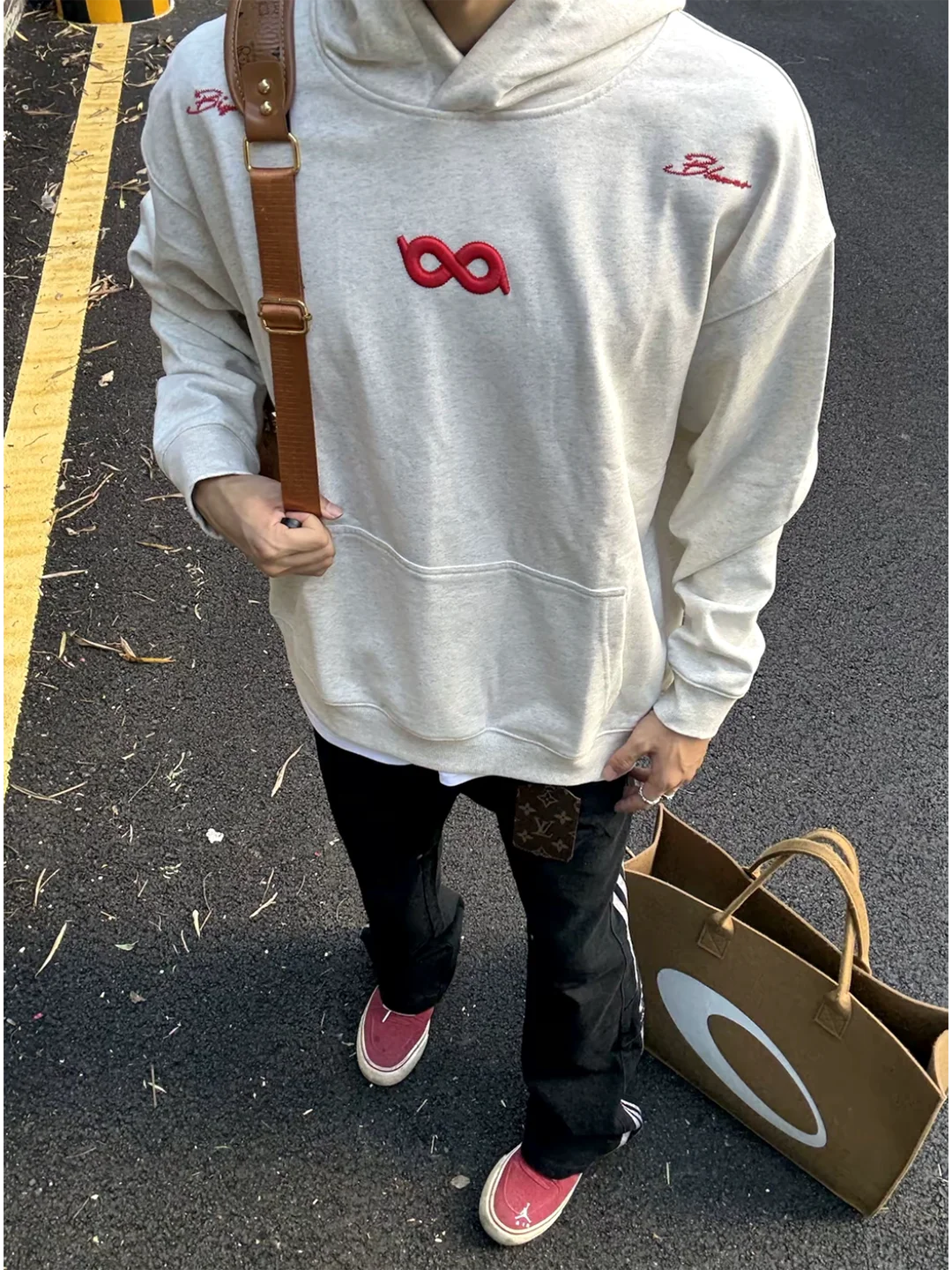 

Мужское худи Heavyweight с вышивкой, в уличном стиле, износостойкое, осеннее, Cleanfit, повседневное, с длинными рукавами, толстовка