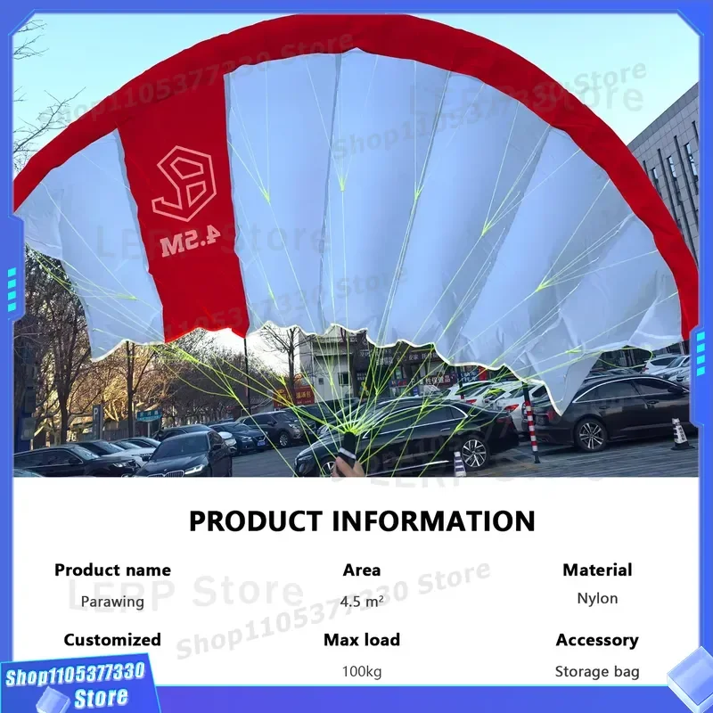 Parawing 4M Kitesurfing for Beginners Surfing Skateboard Kite Wind Foil Paraglider Downwind Surfboard Efoil Wingfoil Wiing