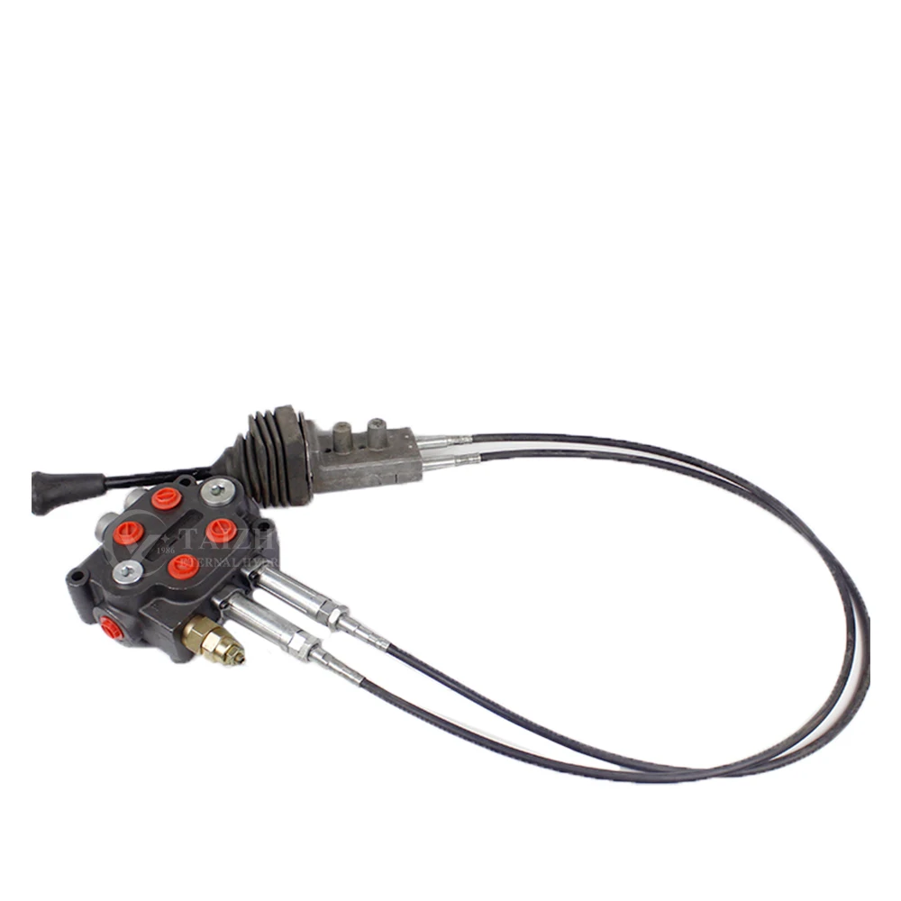 1 2 3 4 5 6 Spools 40 50 70 80 100 120 Cc Hydraulic Joystick Directional Monoblock Valve, Youli Remote Control Valve Hydraulic