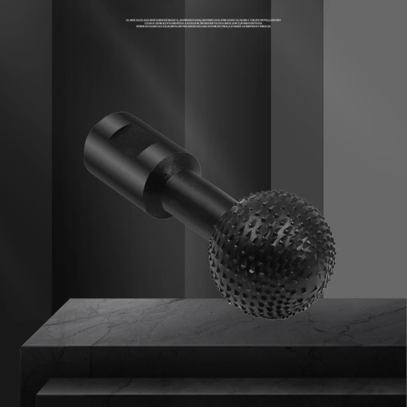 Spherical Wood Groove Carving Knife, Rotary File, Round Spherical File Engraving Grinding Head Angle Grinder Spherical Polishing