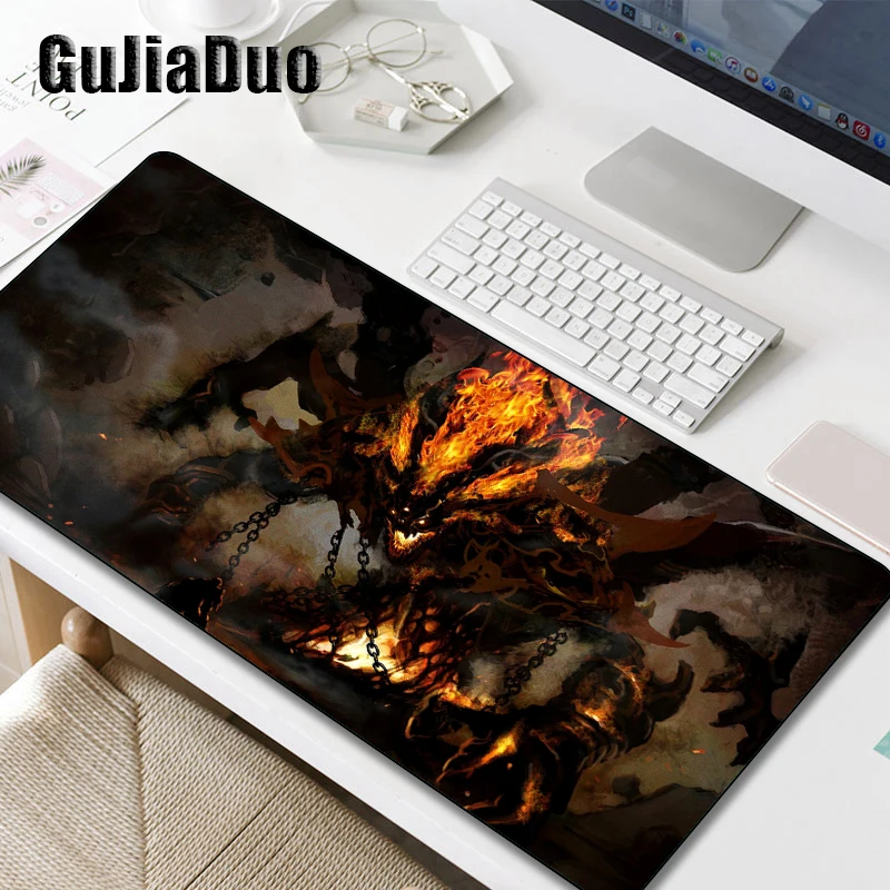 40x80 Gamer Extra Large Balrog Scary Comic Mouse Pad Notebook Keyboard Desk Mat XXL Waterproof Table Pad Gaming Accessories Rug