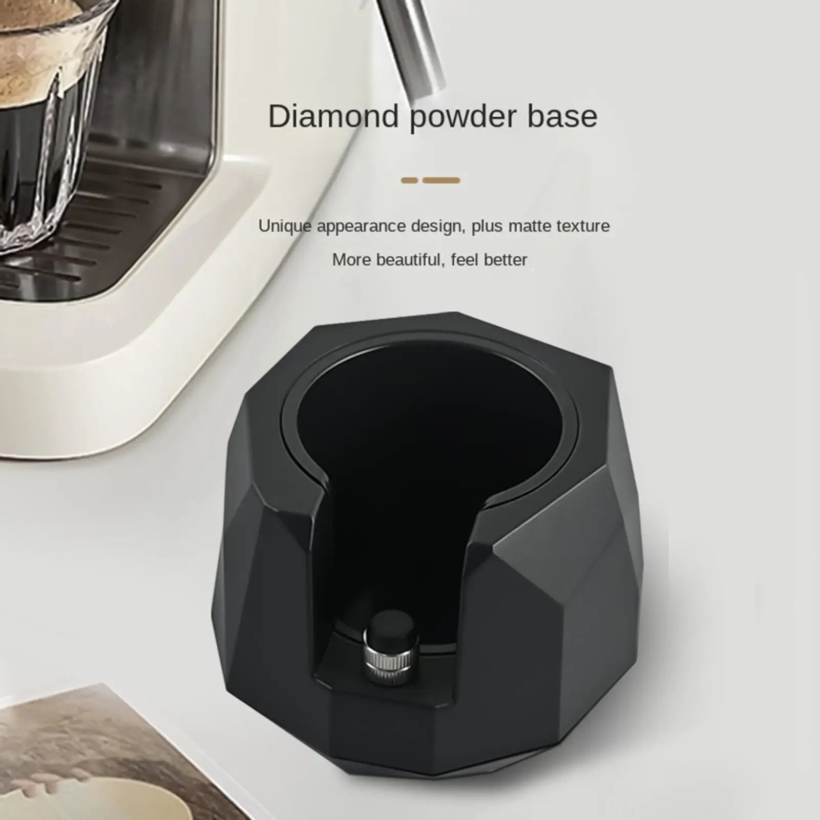 

Регулируемая по высоте подставка для портафильтра, держатель для кофейного тампера, подставка для портафильтра для домашней кухни, для любителей кофе, для вечеринок