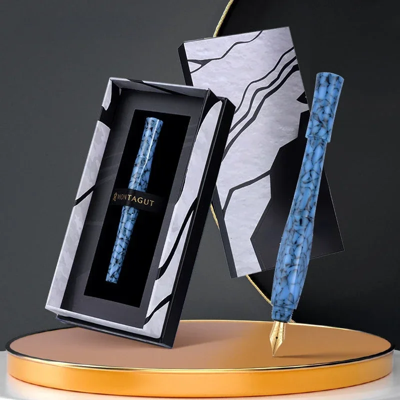 

Горячая новинка: перьевая ручка Montagut Little Century Series из полимерной смолы, акриловая, с наконечником EF/F/изогнутым 0.38/0.5/изогнутым пером, для каллиграфии, офиса и школы