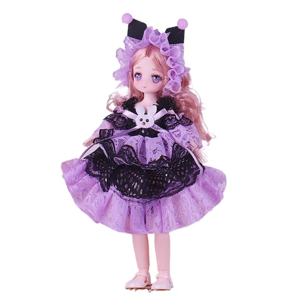 Multiple Movable 30cm Bjd Doll Toy Removable Joint Doll Ball-jointed Girl's DIY Dress Up Toy BJD Dolls Attractive Eyes