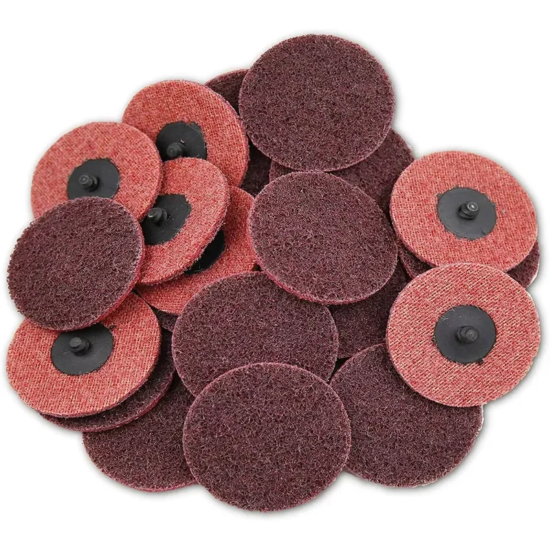 3-Inch Medium Surface Conditioning Roll Sanding Disc Abrasive Tools Die Grinder Drill Made Nylon 25pcs/set 50sets/carton