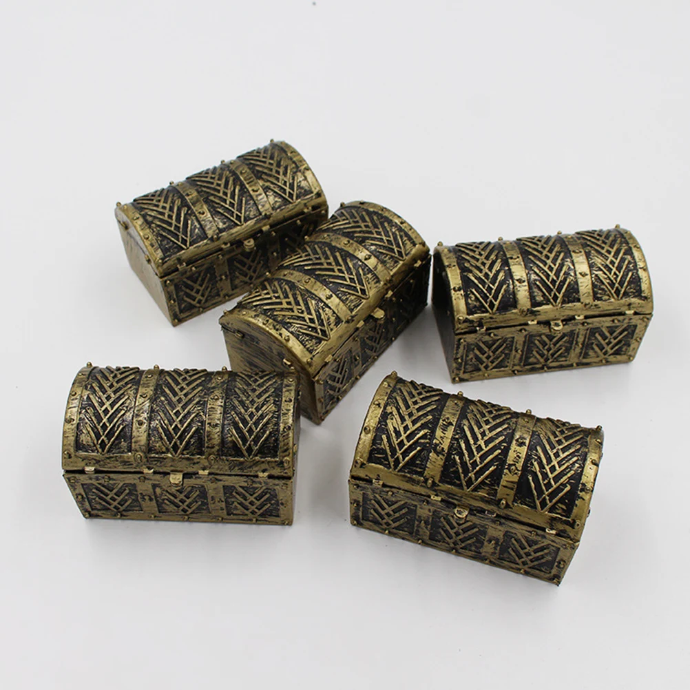 

Plastic Coins and Jewelry Storage Box Treasure Chest Make up