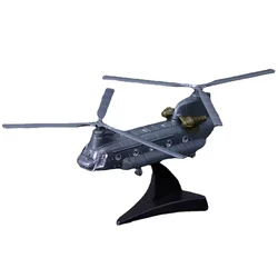 Mini Puzzle Toys US Military Chinook CH-47 Helicopter Airplane Assembly Model Puzzle Building Mini Plastic Military Model