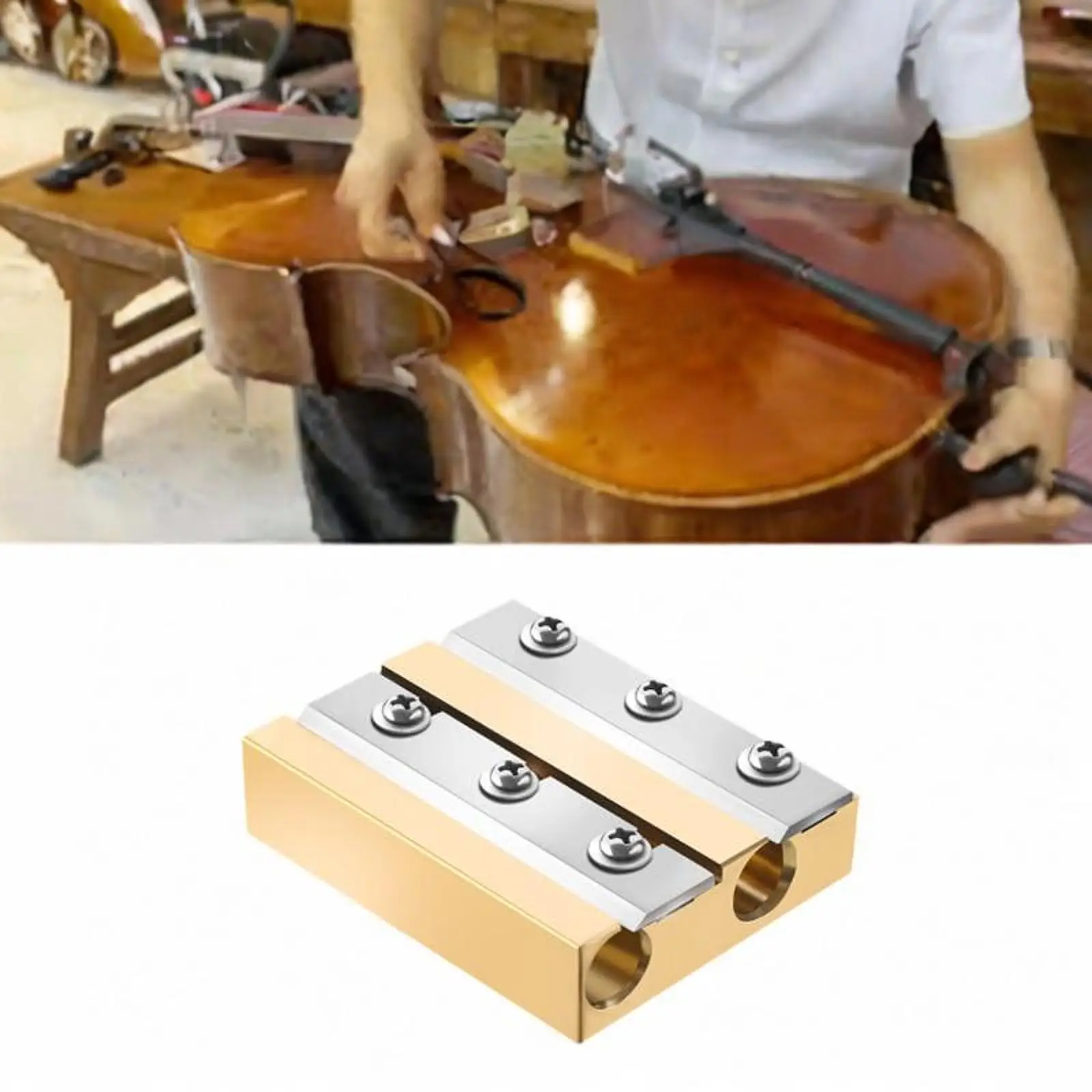 

Violin Peg Shaving Brass Violinist Musical Shaping Tool Violin Making Tool