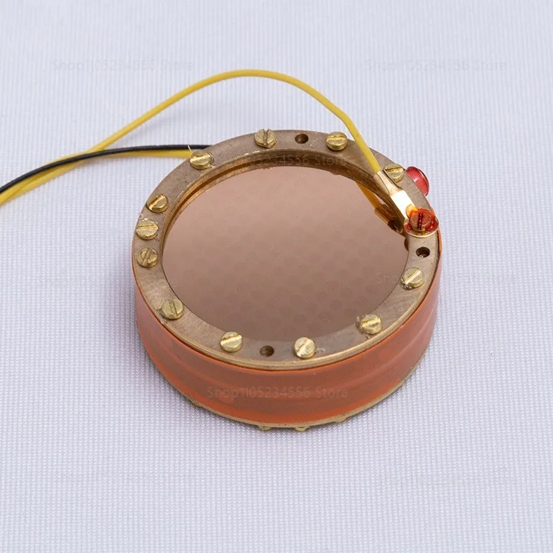 RK-12 Copper Large Diaphragm Dual-Sided Condenser Mic Capsule New Microphone Head Professional Condenser Microphone Capsule