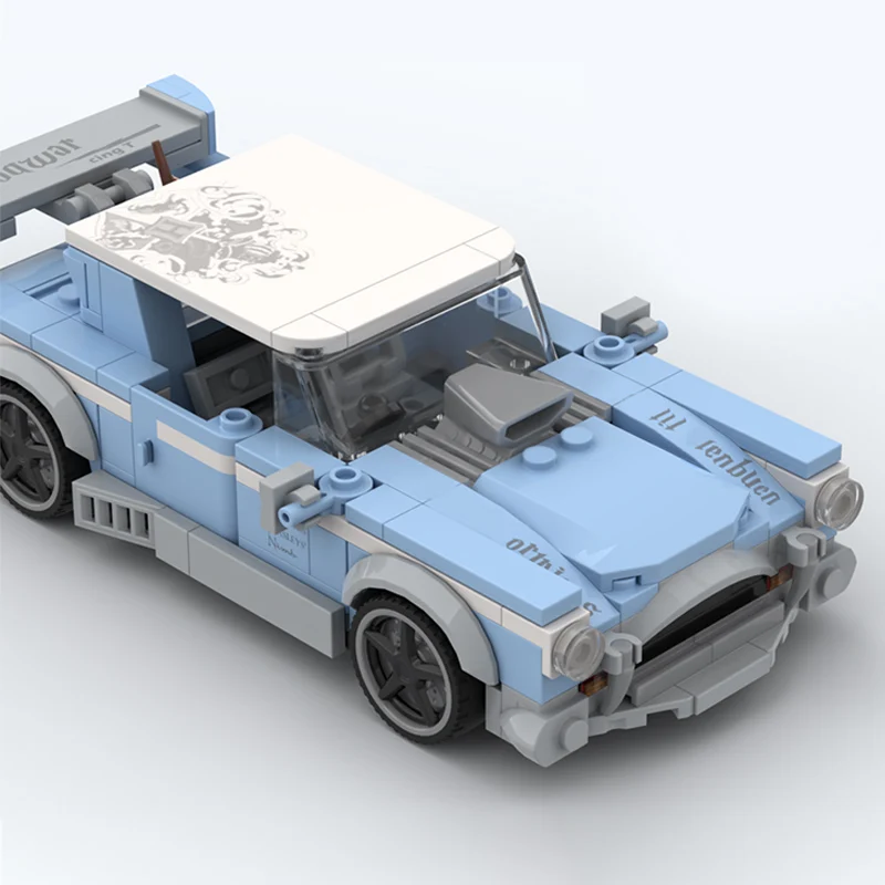 

Speed Racing Car Model MOC Building Bricks Retro Sports Car Modular Technology Children Holiday Gifts Assemble Toys Suit