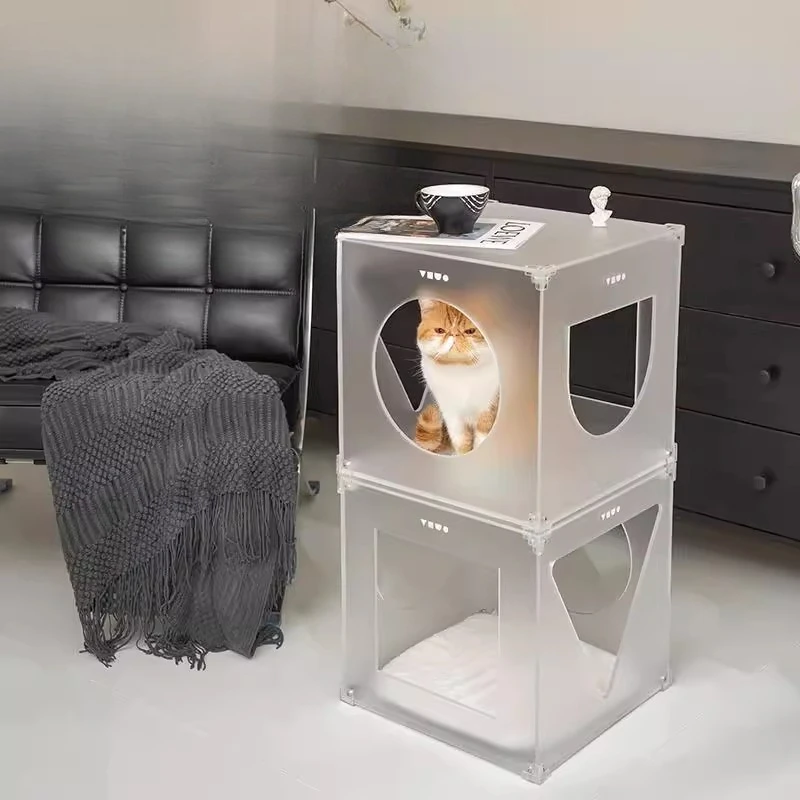 

High-end modular litter, people and cats share , several layers of climbing frame